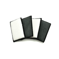 Chiffon en microfibre de qualité supérieure Poils en nylon Intérieur de la carrosserie des voitures Tampon de récurage détaillé Éponge de nettoyage ménager