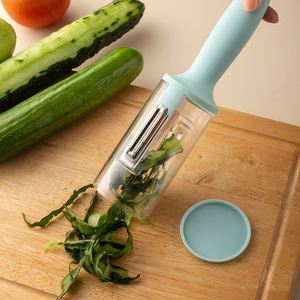 New Product Ideas Kitchen Tools Multifunctional Food Peeler Potato <b>Vegetable</b> Peeler with Storage Box - Product Image 4