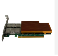 Carte d'interface réseau Serveur Ethernet Optique 100G Double Ports Fibre PCle 4.0 X16 QSFP28 NIC avec E810-CAM2 à puce