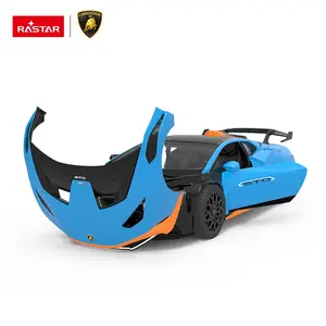 Rastar precio de fábrica 1:32 escala Huracan STO vehículo con luz y sonido para niños colección coche de juguete en miniatura modelo fundido a presión