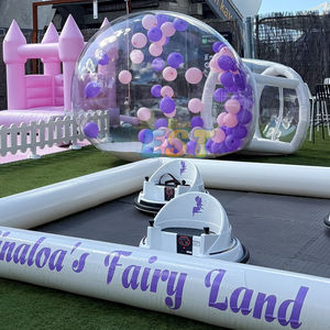 Maison de ballons à bulles gonflables de 3 mètres Maison à bulles <span class=keywords><strong>gonflable</strong></span> <span class=keywords><strong>géante</strong></span> Tente à bulles <span class=keywords><strong>transparente</strong></span> en PVC commerciale pour la location de fêtes - Product Image 2