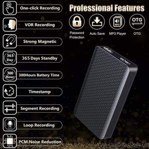 Grabadora de Voz Digital Personalizada de Fábrica con Cancelación de Ruido y Batería de Larga Duración para Reuniones de Negocios y Conferencias - Product Image 6