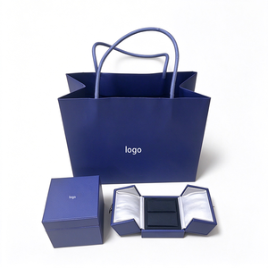 Caja de regalo para joyería personalizada, caja de joyería de lujo, estuche para collar y pulsera, caja vacía, lote, conjunto a granel, almacenamiento en excelentes condiciones - Product Image 2