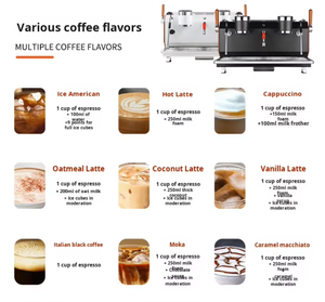 Machine à expresso semi-automatique professionnelle KS530 à groupe unique pour café, machine à café concentré à vapeur - Product Image 6