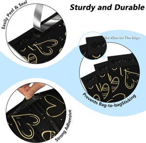 Sobres de Correo Impermeables, Bolsas de Polietileno Resistentes con Cierre Autoadhesivo para Envíos - Product Image 1