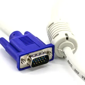 3 + 4 15pin белый vga wirem onitor кабель в компьютерных кабелях