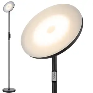 Sky LED Modern Torchiere 3 Color Temperatures Super Bright Floor Lamps with Remote & Touch Control for Living Room Floor Lamp