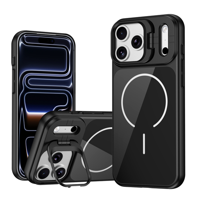 Wholesale Luxury Magnetic Shockproof Case for iPhone 17 Pro Max Case 17 16 15 14 13 12 11 Pro Max Case with Camera Kickstand
