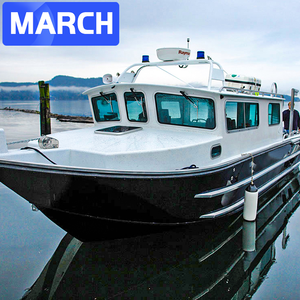 Yacht de sport de luxe Kinocean, coque en aluminium à fond profond, bateau rapide pour la pêche et les loisirs, à vendre - Product Image 1