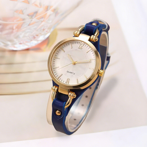 Nhà máy sản xuất trực tiếp của phụ nữ thép không gỉ Xem-poedagar 613, thời trang thạch anh phong trào, lịch, không thấm nước (OEM) - Product Image 2