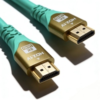 Câble HD 2.1 ultra haute vitesse 8K 48 Gbps pour jeux vidéo, compatible PS5 Xbox Series X, TV intelligente 4K 120 Hz