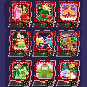 Premium Popular Produits <strong>Pokemoned</strong> Acrylic Puzzle Keychain Themed <strong>Card</strong> Charizard Statue Display Stand Blind Box Board Game - Product Image 2