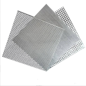 import and export perforated iron stainless steel aluminum mesh metal sheet