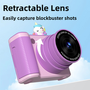 Yuniq 儚克儿童相机，带 CMOS 传感器、LED 补光灯、600mAh 电池、2.4 英寸屏幕、1080P 高清视频、MicroSD 兼容，适合幼儿使用 - Product Image 4
