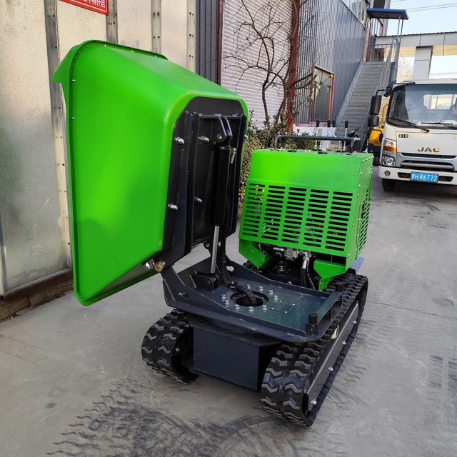 Multifunctional Mining and Agriculture Rotation Rotating-Loading Dumper Mini Dump Truck Electric Crawler Mini Dumper with EPA CE
