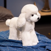 Peluche personnalisée en coton PP pour chien - Adorable design Caniche anti-stress pour cadeau d'enfant