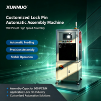 Système d'assemblage de billes à positionnement contrôlé par PLC XUNNUO, moteur 3000W, multi-tension, inspection intégrée, garantie 1 an