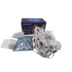 Ứng dụng kiểm soát RGB IP66 không thấm nước <span class=keywords><strong>LED</strong></span> <span class=keywords><strong>Pixel</strong></span> chuỗi đèn giáng sinh trang trí PC đèn cơ thể mái hiên linh hoạt điểm đèn cho - Product Image 2