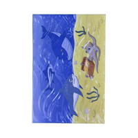 200x300mm Marine Life Inspired Oceanic Cuisine Salle de bain Sol Mur Texturé Antidérapant Carreaux de porcelaine décoratifs