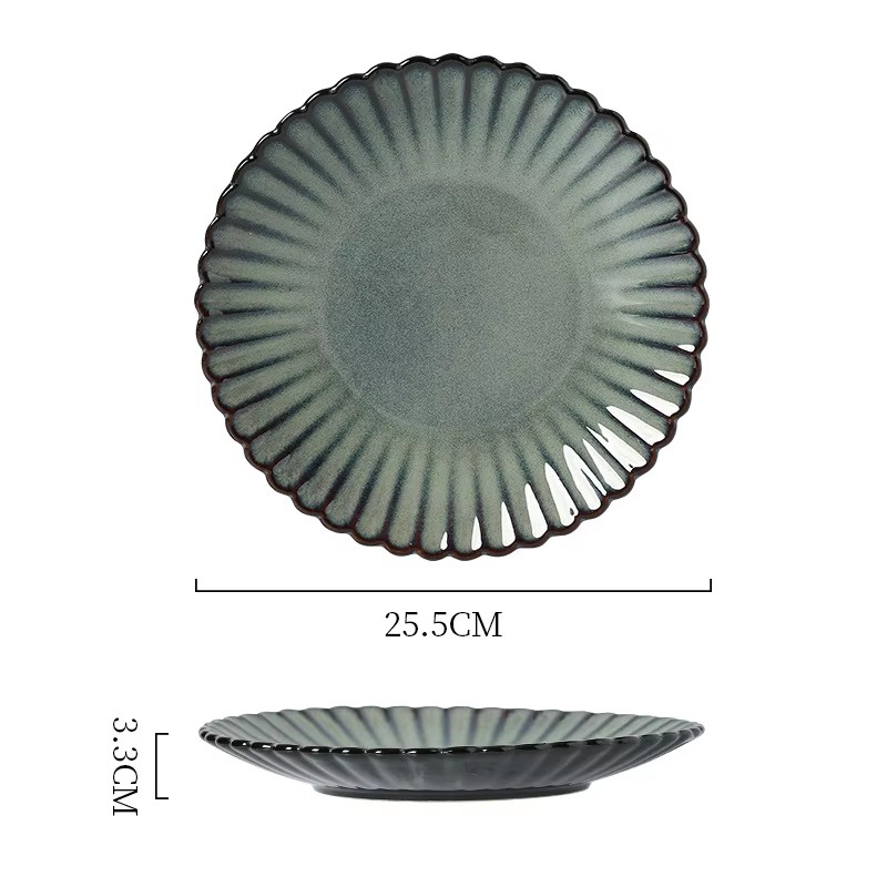 Fog Green plate-10 inch