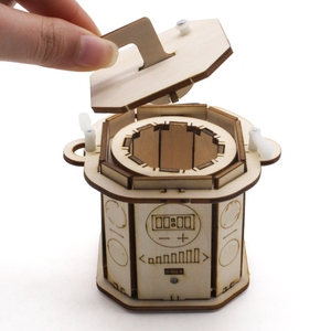 Kit de modèle de cuiseur à pression en bois OKYN-G6620, jouet éducatif pour expériences scientifiques STEM, assemblé à la main - Product Image 2