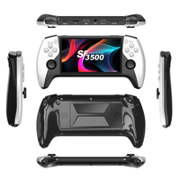 Nouvelle console de jeu portable rétro SF3500, écran HD de 5 pouces, double joystick, sortie TV FHD, lecteur de jeux vidéo rétro portable