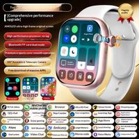 Montre connectée Huaqiangbei S10 avec bracelet en silicone, multifonction, pour le sport, électronique transfrontalière, type iWatch