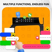 Écran tactile CarPlay Android 12,3'' DSP pour copilote de voiture, 1 an de garantie, pour modèles 2018-2024, navigation GPS, lecteur multimédia intégré au tableau de bord