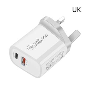 PD 18W Charge Rapide Usb C Chargeur pour iphone 12 Mini <span class=keywords><strong>Pro</strong></span> MAX 11 XS XR <span class=keywords><strong>X</strong></span> 8 Plus Double Charge Rapide 3.0 pour iPad air 4 <span class=keywords><strong>2021</strong></span> - Product Image 4