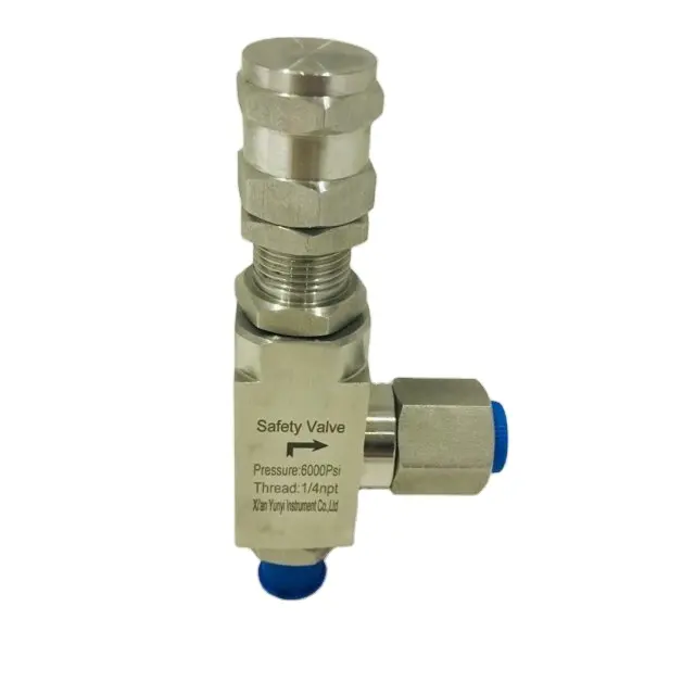 DN15-DN50 thread S10 brass stainless steel safety valve high pressure air relief valve water hydraulic pressure safety valve