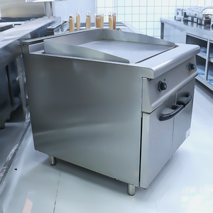 Plancha Eléctrica Comercial de Acero Inoxidable HELAXEN - 1200W 800x900mm Fácil de Limpiar para Uso en Restaurantes/Cocinas - Product Image 2