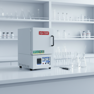 Forno a Muffola da Laboratorio GWL-XAD Approvato CE, Forno per Fusione Alluminio 1200°C, Camera 300x200x120, Velocità di Riscaldamento 20°C/min, Metallo 1 - Product Image 2