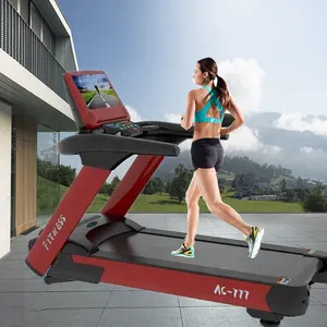 Ganas Gym Fitness Club Commerciële Auto Helling Loopband Oefening Running Machine Daling Helling Running Machine