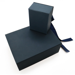 Hand Crafted Jewelry Gift Box Engagement <b>Rings</b> Holder Magnetic Magnet Gift Box Ribbon Clasp <b>Watches</b> Other Jewelry - Product Image 6