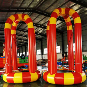 <span class=keywords><strong>Trampoline</strong></span> gonflable de saut à l'élastique pour enfants avec souffleur, en PVC, taille du cadre 8 pieds, pour usage commercial et domestique - Product Image 3