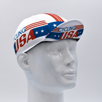 Gorras de Ciclismo de secado rápido de tela de malla de poliéster sombreros de motorista personalizados suaves y cómodos