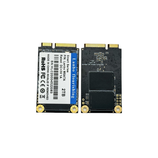 MSATA Mini SATA3 128GB 256GB 512GB 1TB Internal Solid State Drive SSD