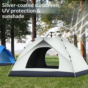 Tente de camping pliable entièrement automatique pour 34 personnes, en tissu Oxford imperméable, personnalisable, à simple couche, pour l'extérieur - Product Image 3