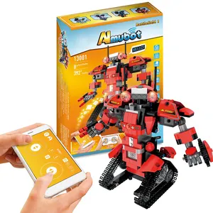 Mold King STEM Blocks pielzeug Stk. Kinder RC Programmier roboter Modell Spielzeug App Fernbedienung Bausteine