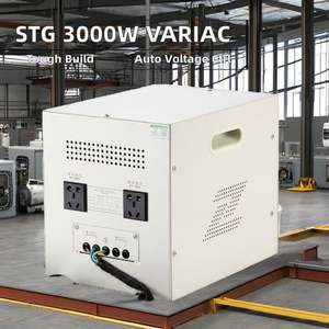 Regulador de Voltaje Automático Monofásico STG 3000W, Variac, Transformador, Entrada 220V, Frecuencia 50Hz - Product Image 3