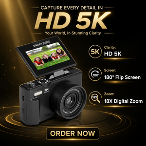 <span class=keywords><strong>Appareil</strong></span> <span class=keywords><strong>photo</strong></span> numérique 5K jusqu'à 75MP avec écran rabattable 3.0, prise en charge du Wi-Fi pour le streaming en direct TikTok, vente directe usine avec certification CE FCC - Product Image 4