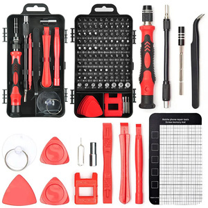 Mini 115-in-1 Magnetic <b>Screwdriver</b> <b>Bit</b> <b>Set</b> Professional Repair Tool Box <b>Set</b> Hand Operated Hard Case KHC Brand 1 Year Warranty - Product Image 5