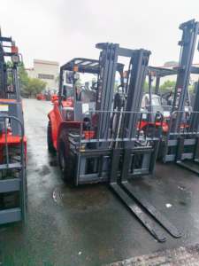 Pengiriman pabrik 4x4 Forklift semua medan 3 Ton 4 Ton 5 Ton kualitas baik Forklift medan berat - Product Image 5