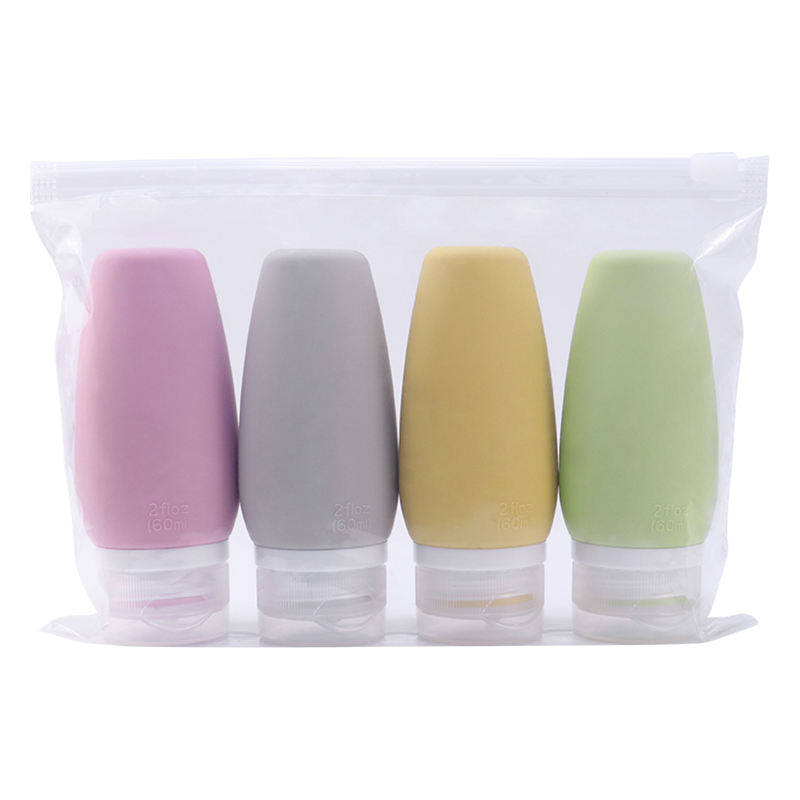 4 pack x60ml with PEVA bag