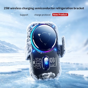 Soporte Magnético Inalámbrico para Coche con Carga Fría por Enfriamiento por Hielo y Potencia de Salida de 25W, Nuevo Estilo 2026 - Product Image 2