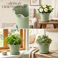 Décoration d'intérieur nordique, pots à plantes succulentes en plastique PP verni, couleur personnalisable, avec logo personnalisé, pots à fleurs, vente en gros pour le jardin