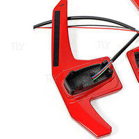 Paddle Shift LED roda kemudi, untuk Mercedes Benz W204 W205 W213 W222 GLE CLA GT GTS