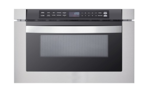 Micro-ondes encastrable SMAD 1,2 pieds cubes en acier inoxydable avec poignée en aluminium et tiroir, modèle DMB100-34TMM(DW1) - Product Image 2