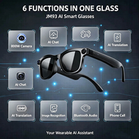 Nouvelle Offre : Lunettes Intelligentes Étanche avec Assistant IA, Appel et Traduction en Temps Réel, Caméra Sans Fil et Enregistreur Vidéo HD