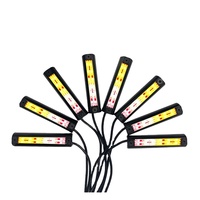 Lumière de roche de couleur RVB à huit gousses de haute luminosité avec télécommande sans fil de l'usine pour ATV/UTV/Offroad/Buggy Rock Light